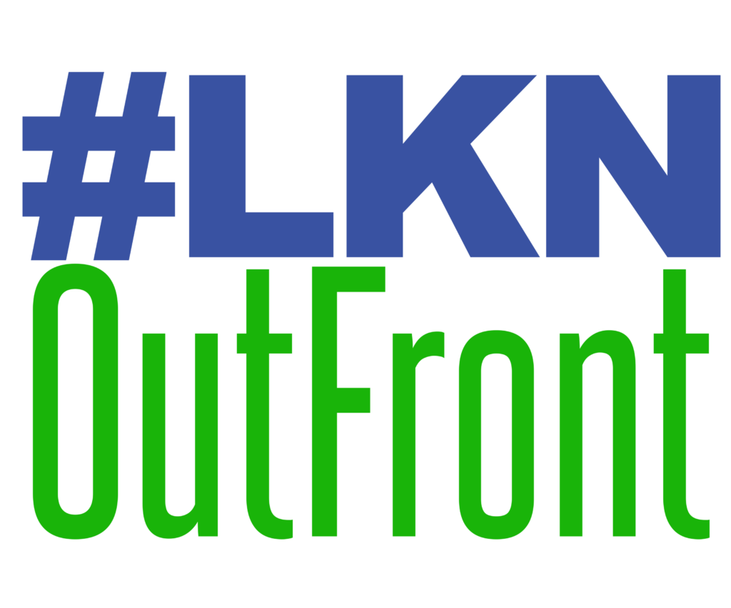 #LKNOutFront logo