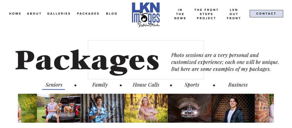 LKN Images Packages Screen Shot